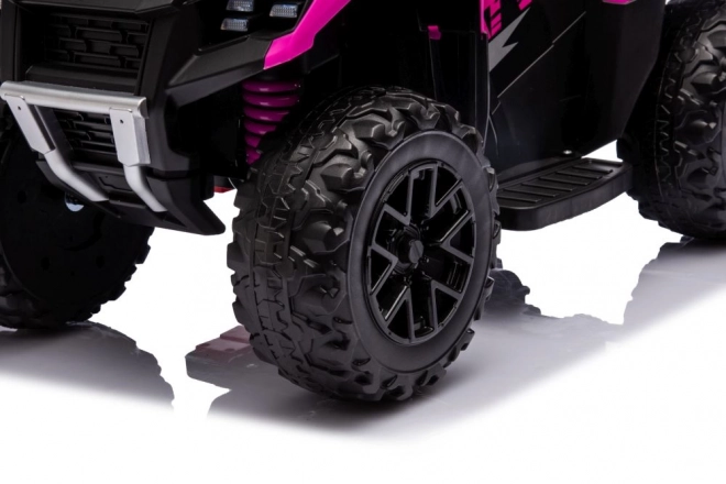 ATV electric roz pentru copii Explorer
