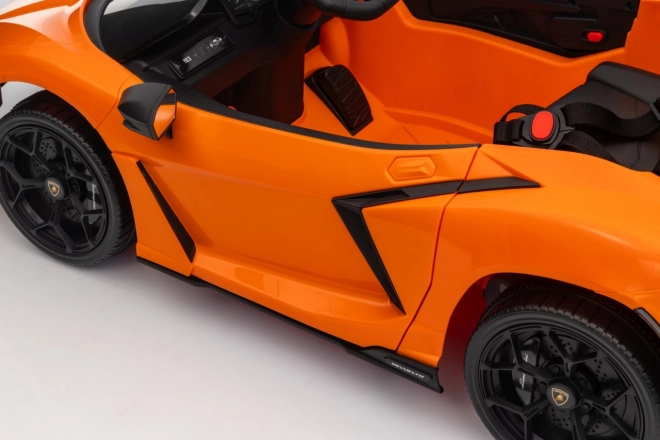 Mașină electrică pentru copii Lamborghini Revuelto portocalie