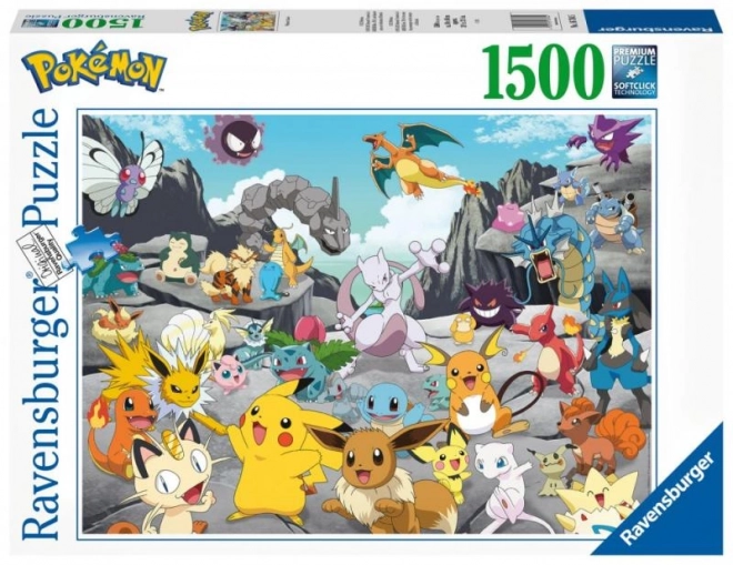 Puzzle 1500 piese POKÉMON Ravensburger