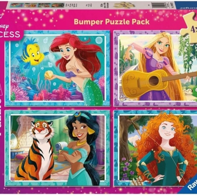 Puzzle Disney Prințese 4x42 piese