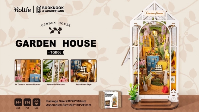 Puzzle 3D Zará Pentru Cărți Garden House