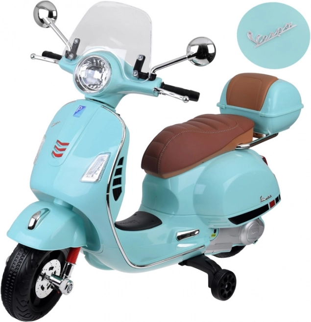 Scuter electric Vespa GTS Super pentru copii – Verde