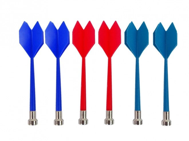 Tarcă de darts magnetică cu 6 săgeți