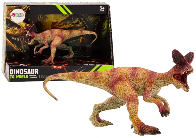 Figurină colecționabilă Dilophosaurus roșu