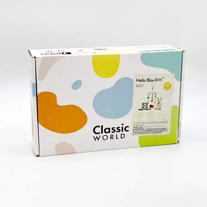 Setul de jucării pentru bebeluși Classic World pastel