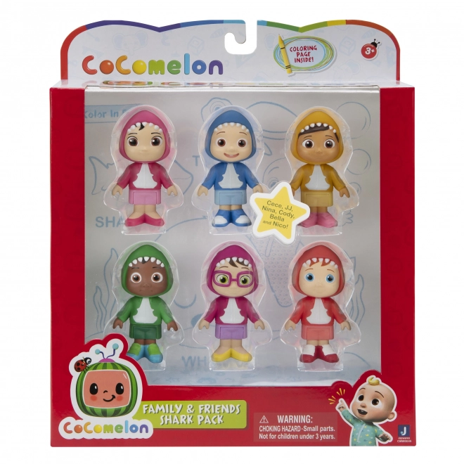 Figurine Cocomelon set 6 bucăți