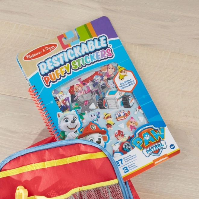 Paw Patrol autocolante de dimensiuni mari reutilizabile - Arctica