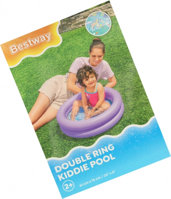 Piscină gonflabilă pentru copii violetă Bestway