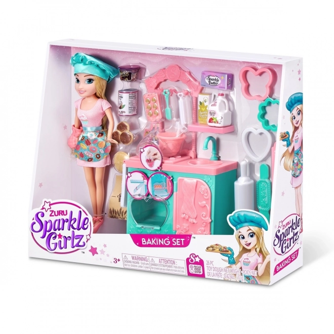 Lală Sparkle Girlz set de cofetărie