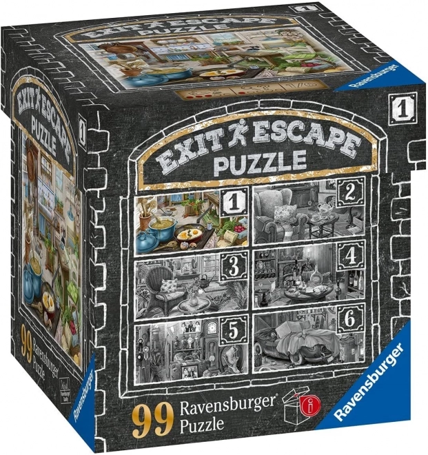 Puzzel Ravensburger Escape Haunted House 1: În Bucătărie