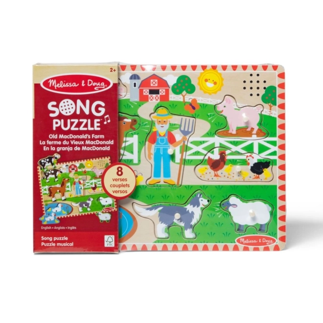 Puzzle muzical Old MacDonald