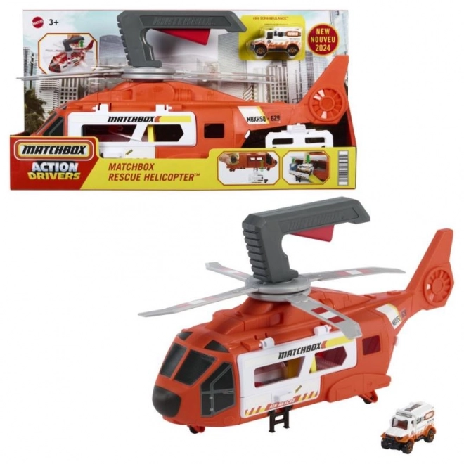 Elicopter de salvare Matchbox