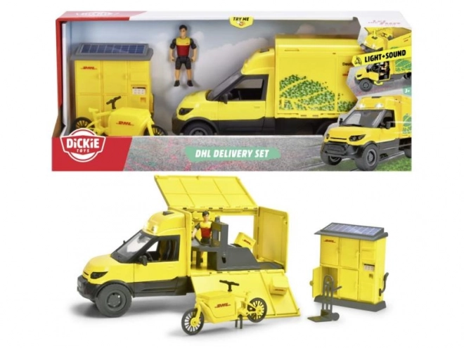 Set vehicul DHL 25cm