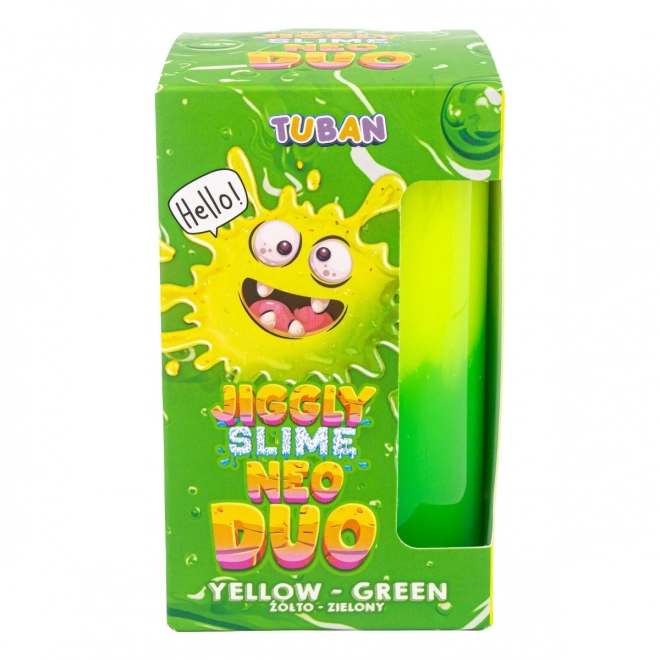Slime Jiggly Duo Galben-Verde