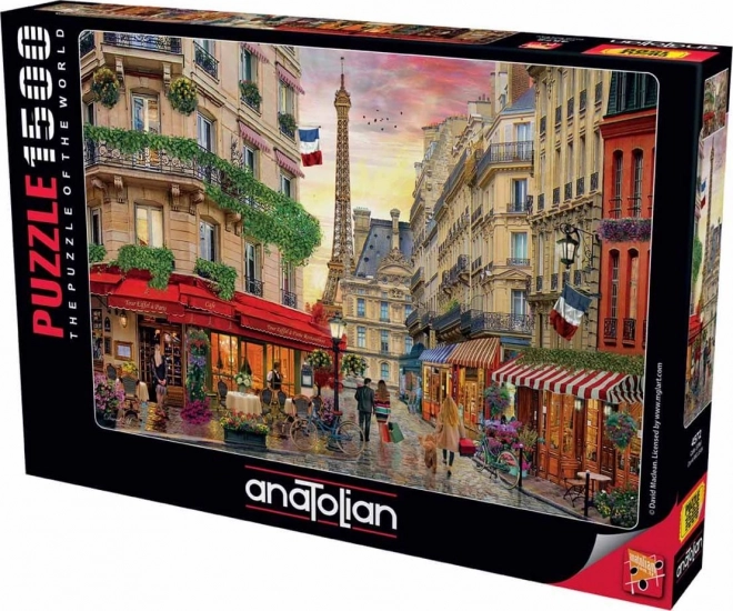 Puzzle cafenea Tour Eiffel 1500 piese