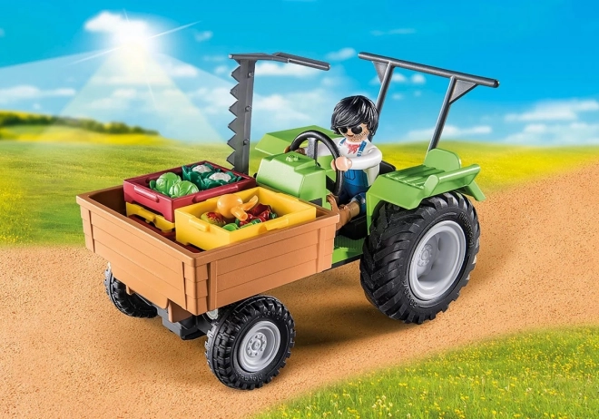 Tractor cu remorcă Playmobil Country