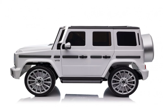 Vehicul electric Mercedes G500 alb 4x4 – Alb