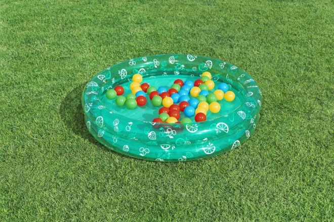 Piscină gonflabilă 91x20cm cu mingiuțe BESTWAY