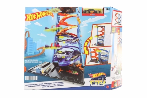 Turnul de curse din orașul Hot Wheels HKX43