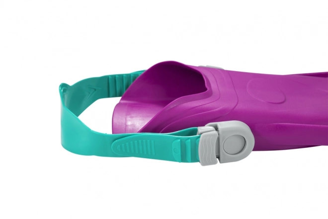 Set snorkeling Bestway cu mască, tub și labe înot roz 7+ – Roz