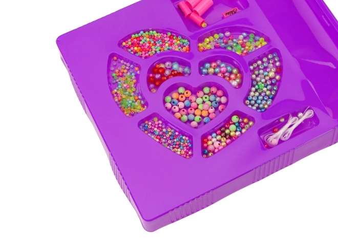 Set creativ brățară DIY colorată cu mărgele pentru bijuterii