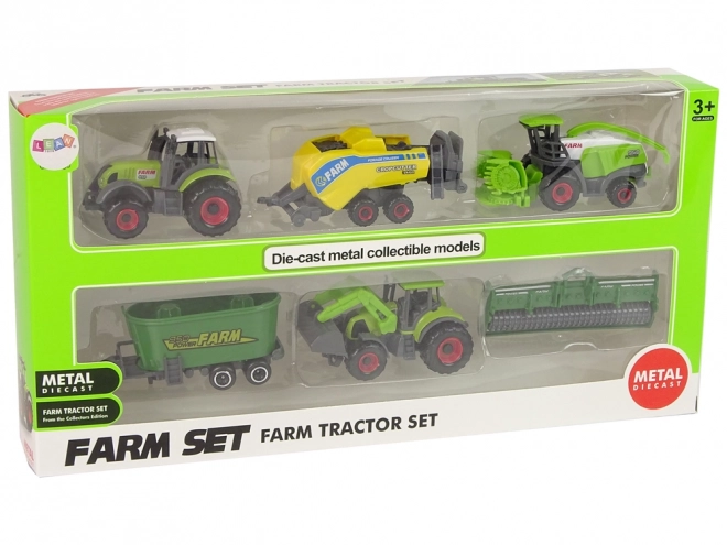 Set mașini agricole din metal