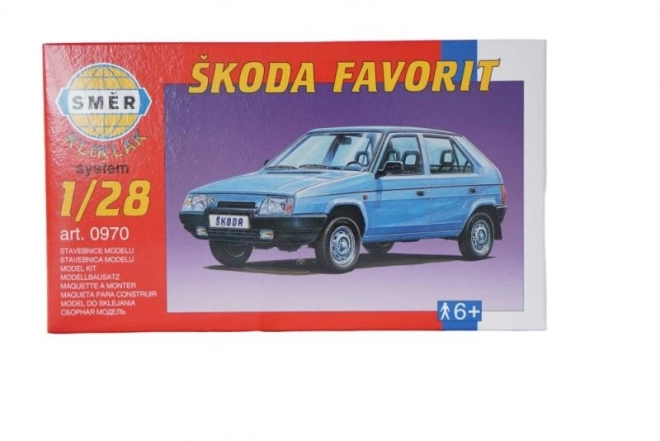 model mașină Škoda Favorit 1:28