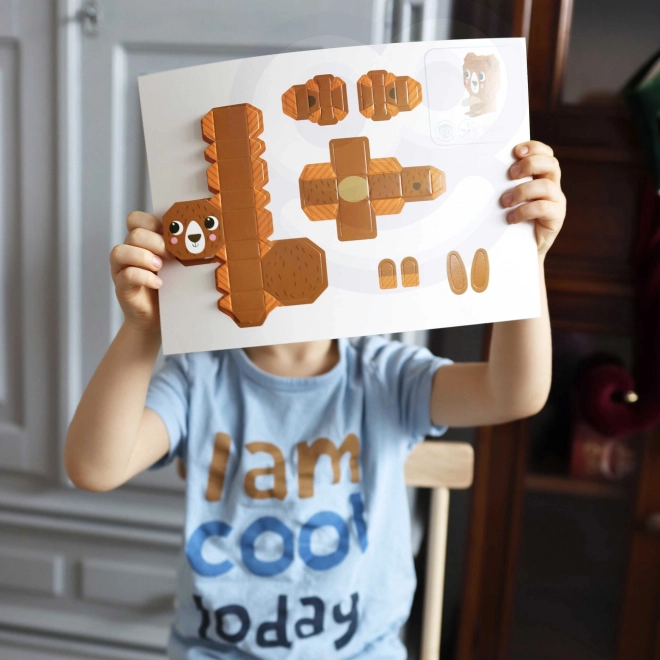 Set creativ origami 3D animale Woopie Art&Fun