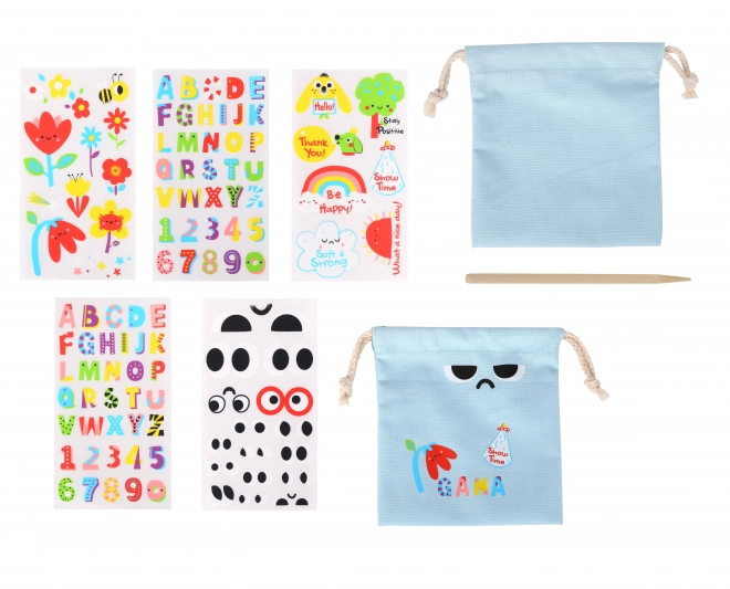 Set creativ geantă magică și stickere Art&Fun