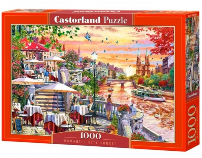 Puzzle Castorland apus romantic 1000 de piese