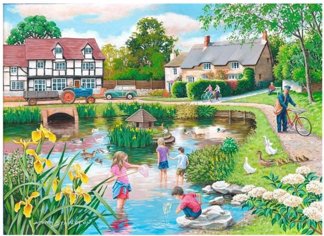 Puzzle Lacul rațelor MARE 250 piese