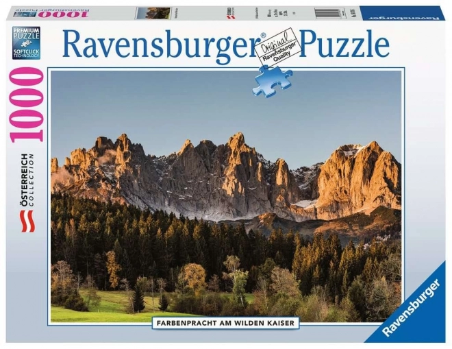 Puzzle colorat Wilder Kaiser Austria 1000 piese
