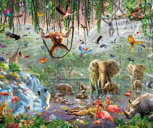 Puzzle Educa Divoacă 33600 piese