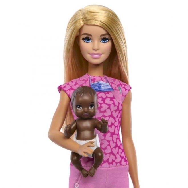 Set Barbie Păpușă Pediatru