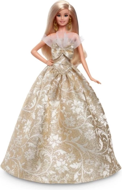 barbie păpușă de Crăciun blondă