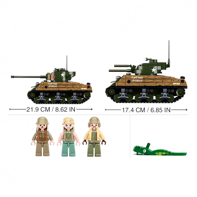 tanc sluban armata ww2 m4a3 sherman