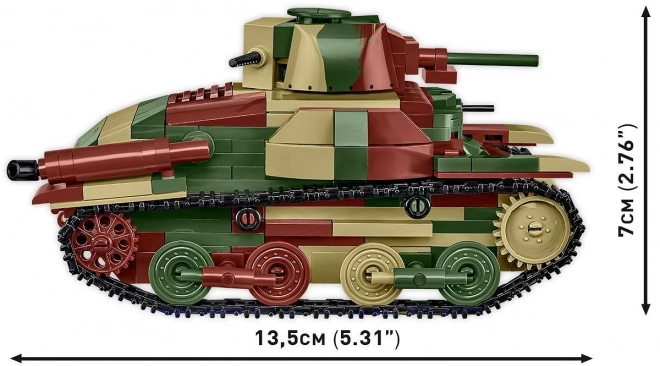 cobi colecția istorică tanc ușor Type 95 Ha-Go