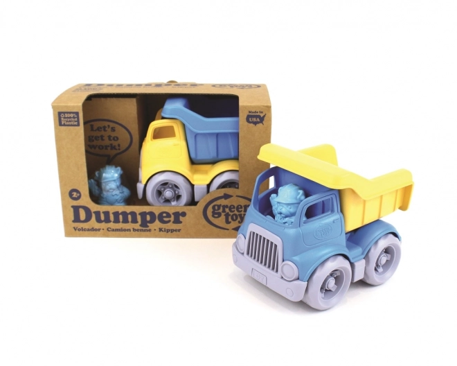 Camion albastru de la Green Toys