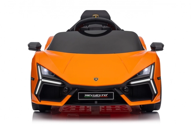 Mașină electrică pentru copii Lamborghini Revuelto portocalie