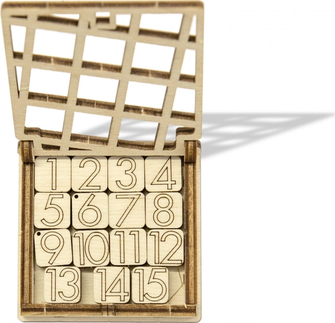 Puzzle 3D din lemn WOODEN CITY - joc mini tip 15