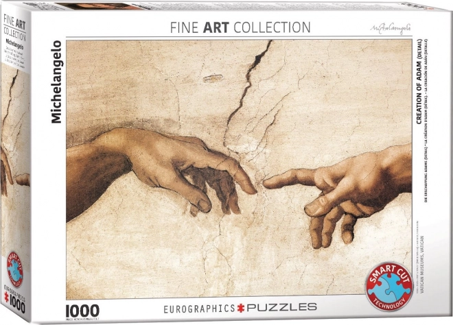 Puzzle Eurographics Stvoření lui Adam 1000 piese