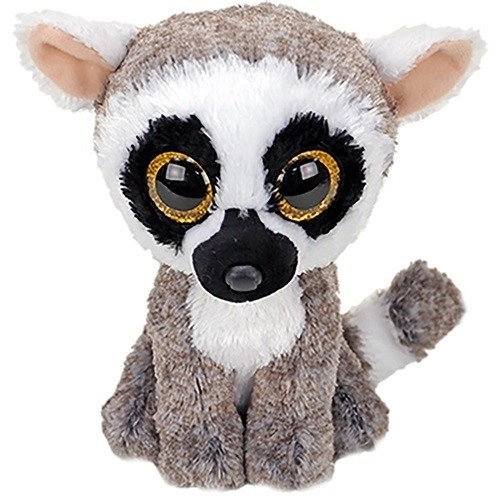 Mascotă linx lemur TY Beanie Boos 15 cm