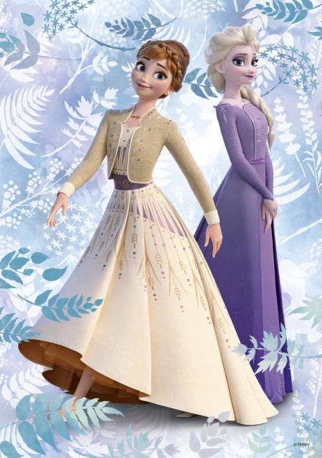 Puzzle cu Bijuterii Frozen 2, 200 Piese