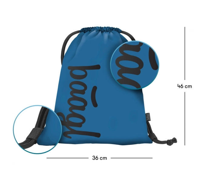 Set rucsac, penar si sac de sport Ocean Blue BAAGL