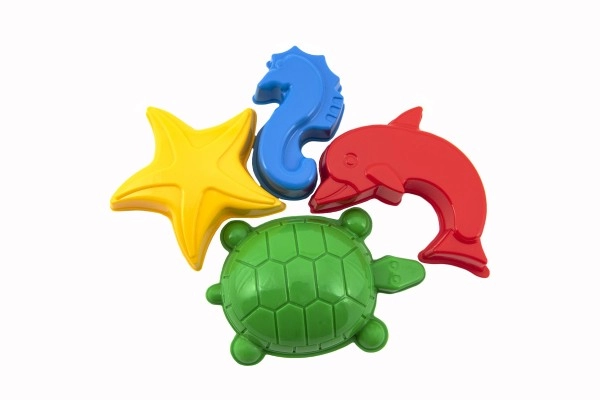 Forme colorate cu animale marine