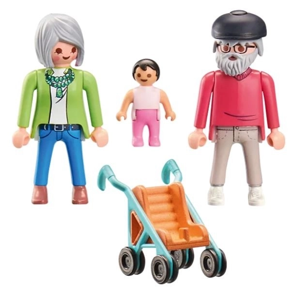 Set de figurine My Life bunici cu nepot