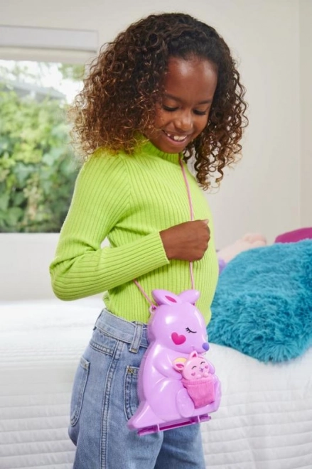 Geantă Polly Pocket cu Cangur