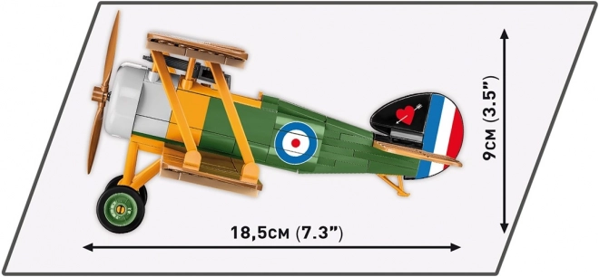 avion din cărămizi Sopwith Camel F.1