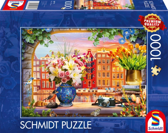 Puzzle Vizită la Amsterdam 1000 de piese