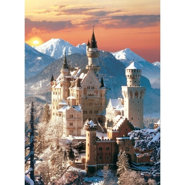 Puzzle 1500 piese - Castelul Neuschwanstein, Germania